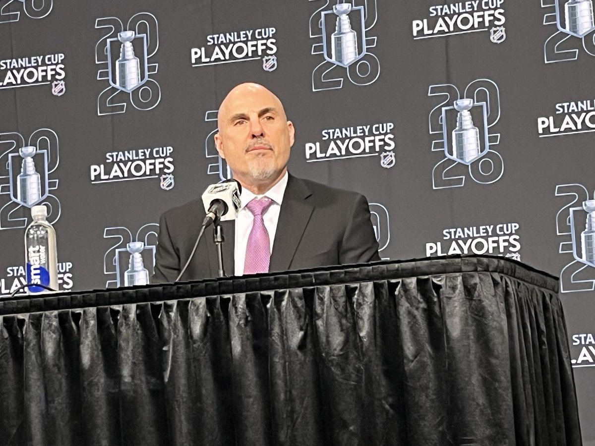 JHallNBCS's tweet photo. Rick Tocchet really liked Porter Martone’s maturity. Once again the 19-year-old got better as the game went on, stuck with it. https://t.co/HLJPKCBDhB