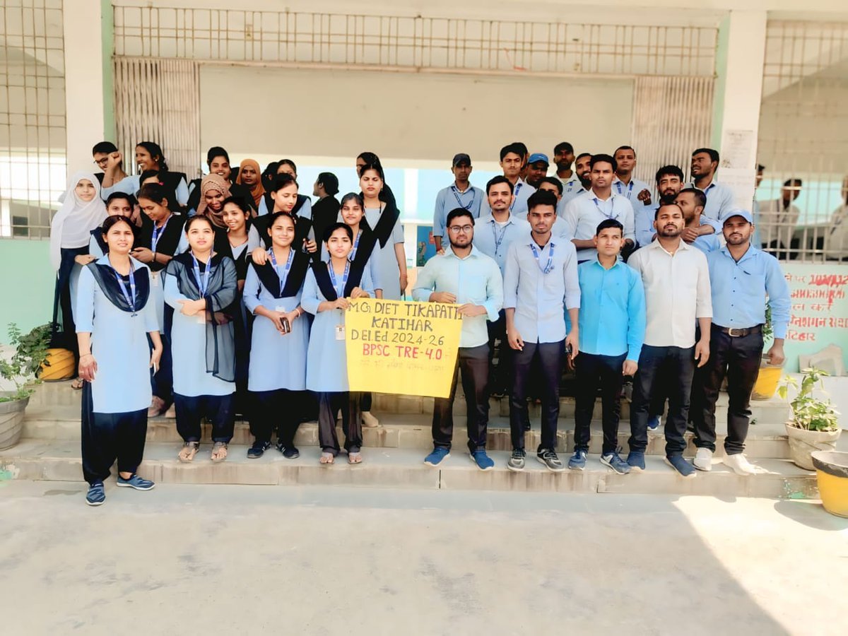 TRE4students's tweet photo. सत्र 2024-26 वाले अभ्यर्थियों को #Bpsctre4 में सम्मिलित किया जाना चाहिए, आप सभी अभ्यर्थि एकजुट होकर आवाज उठाइए, ट्विटर के माध्यम से आपका आवाज़ आयोग तक पहुंचेगा।
@BPSCOffice महोदय 2024-26 वाले अभ्यर्थियों को #BpscTr4 में मौका दिया जाएं।
#Tre4 https://t.co/TnpxEcK121