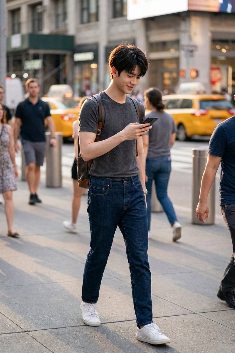 brdlybnrd2's tweet image. Menikmati momen santai di tengah hiruk-pikuk kota, sambil tetap terhubung dengan dunia. Gaya kasual yang tepat untuk menjelajahi setiap sudut.
#UrbanStyle #ModelLife