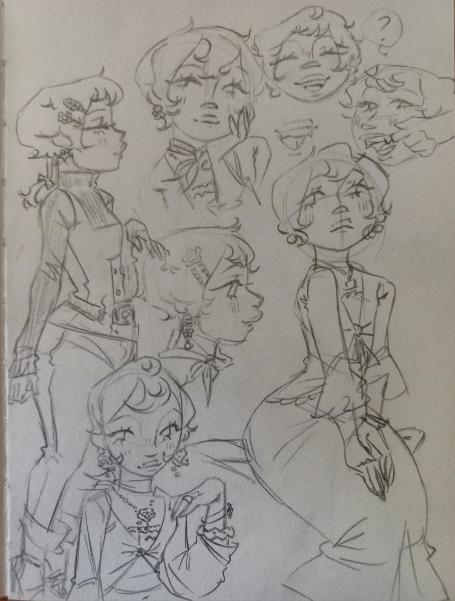 sheep4sleep1915's tweet photo. Idk If I posted these already, Bonnie sketches from my sketchbook, some more accurate than others and ft. his little pet poodle. 💗🐩 https://t.co/ES6QA069ZJ