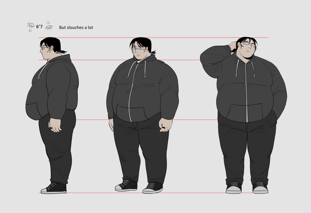 made a kevin character sheet for class :))