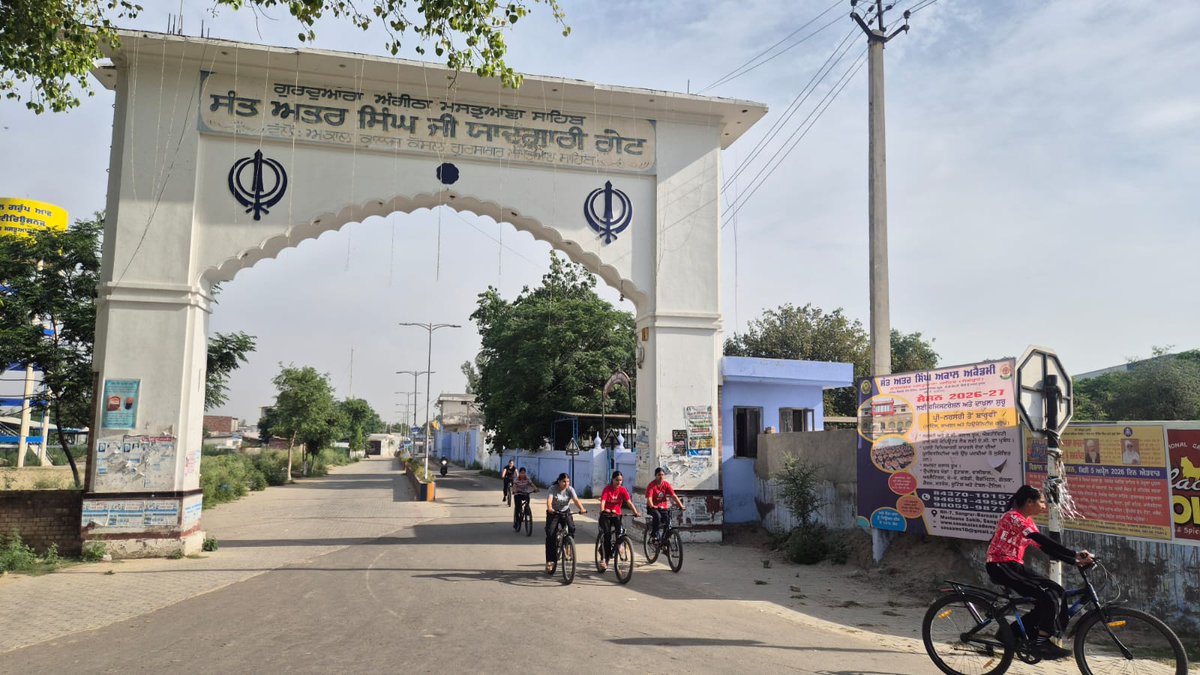 SaiStc4662's tweet image. Sunday cycling on 19.04.2026 with women's-

Name of Centre-STC Mastuana Sahib 
No.of participants-27
Route cover-2km

#fitindia #media_sai #sundayoncycle
