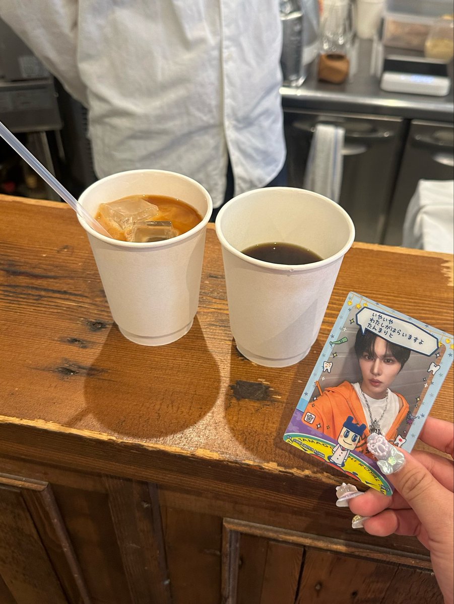 xinq8r's tweet image. 横浜桜木町のcoffee keshiki☕️
with 安部結蘭を添えて☁️🎶

#日常垢　#cafe #安部結蘭布教活動　#友達の推しデビューさせ隊　#投票お願いします　#日プ新世界