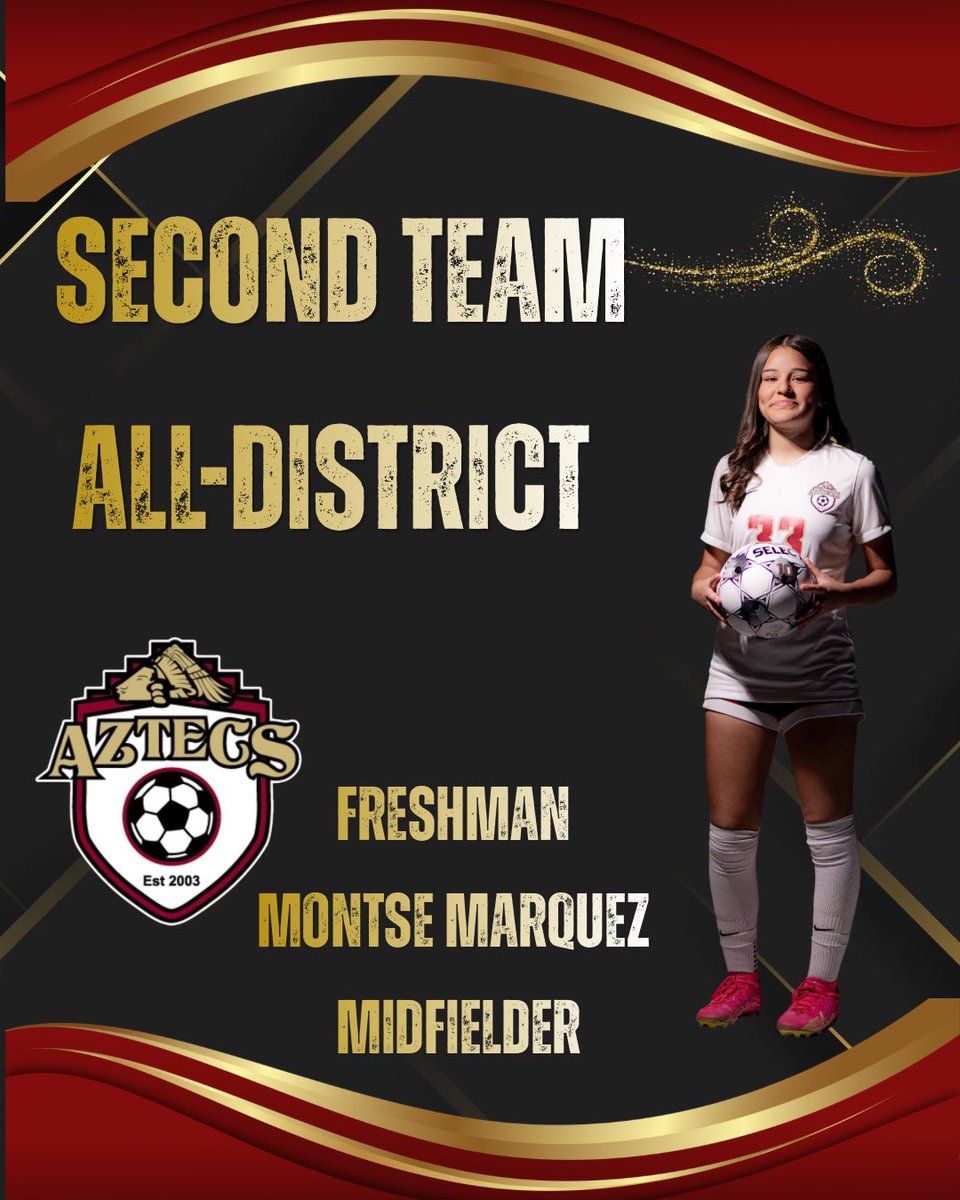 ELDO_GSoccer's tweet photo. 🌟Second Team All‑District Honors
Congratulations to Montse and Lazaria on being named Second Team All‑District. This recognition reflects a strong season defined by consistency, effort, and commitment to excellence. Well deserved. ⚽️👏
#AllDistrict #ProgramPride https://t.co/lriX1sfTKa