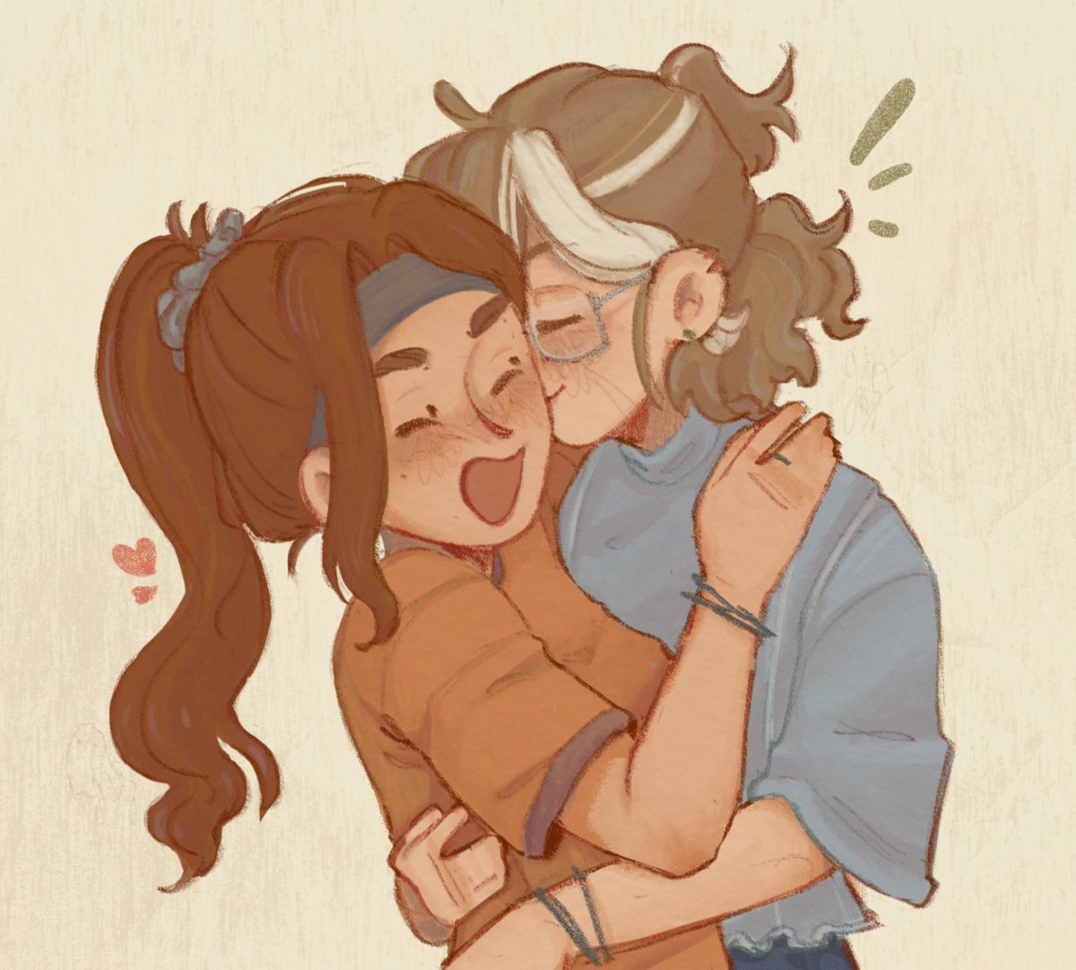 Dibujillo mensual de las lindas y así 
#guapoduo #hermosaduo