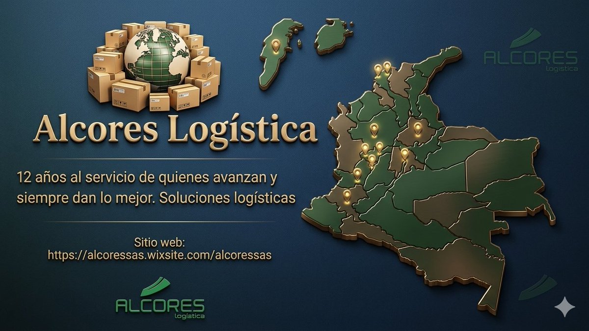 AlcoresLogistic's tweet photo. Más que logística, somos el motor que impulsa tu crecimiento. 12 años conectando metas con resultados.
#Logistica #Transporte #AlcoresLogistica #Eficiencia #Colombia https://t.co/LfRDsIx47S