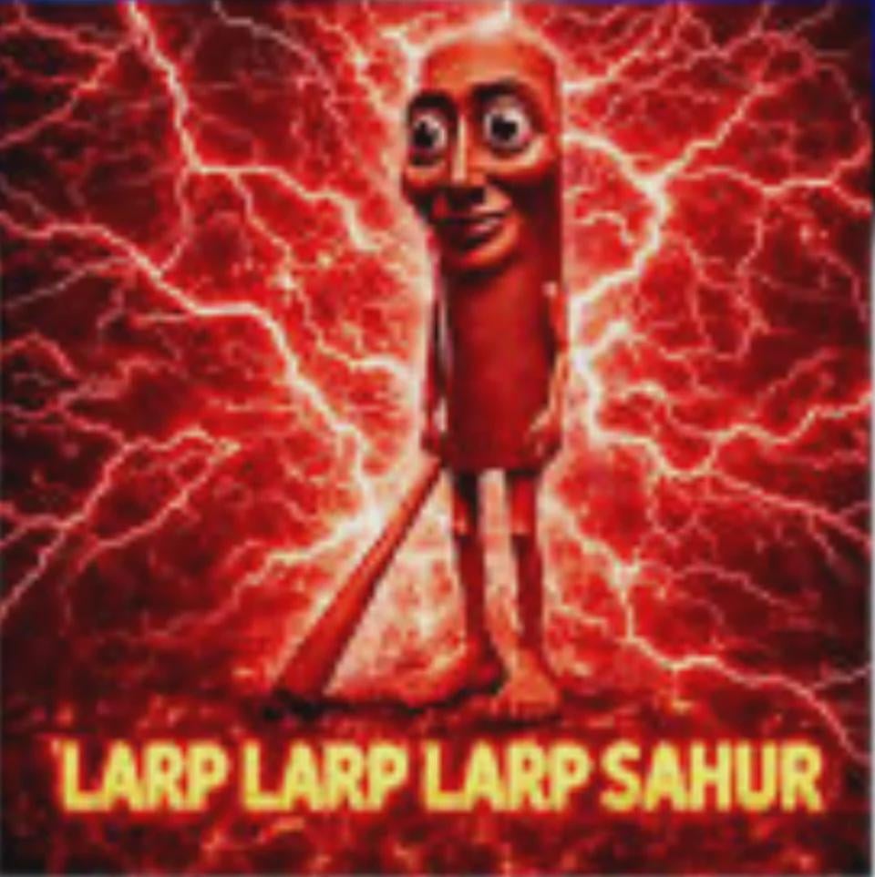 Meu deus estou me convertendo no Larp Larp Larp Sahur aaaaaaaaaaaaaaaa