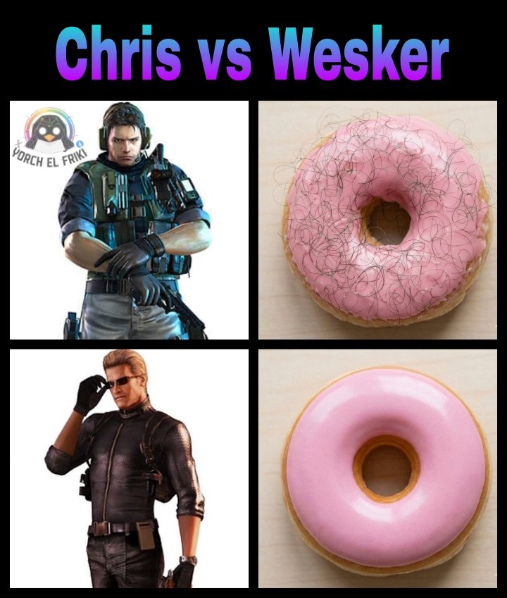 Yorchelfriki's tweet photo. Change my mind.

#ChrisRedfield #AlbertWesker #ResidentEvil #Gaymer #YorchElFriki https://t.co/8viDhbkF5x
