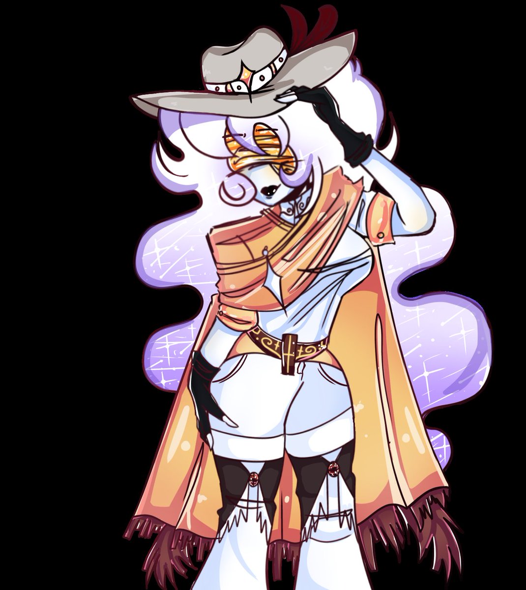 Xeilzi's tweet photo. Cowboy x Cowgirl 🌸🏇🏇🌱 I need fanart of them💔 #lucifer #hazbin #hazbinhotel https://t.co/tjBpzFih9W