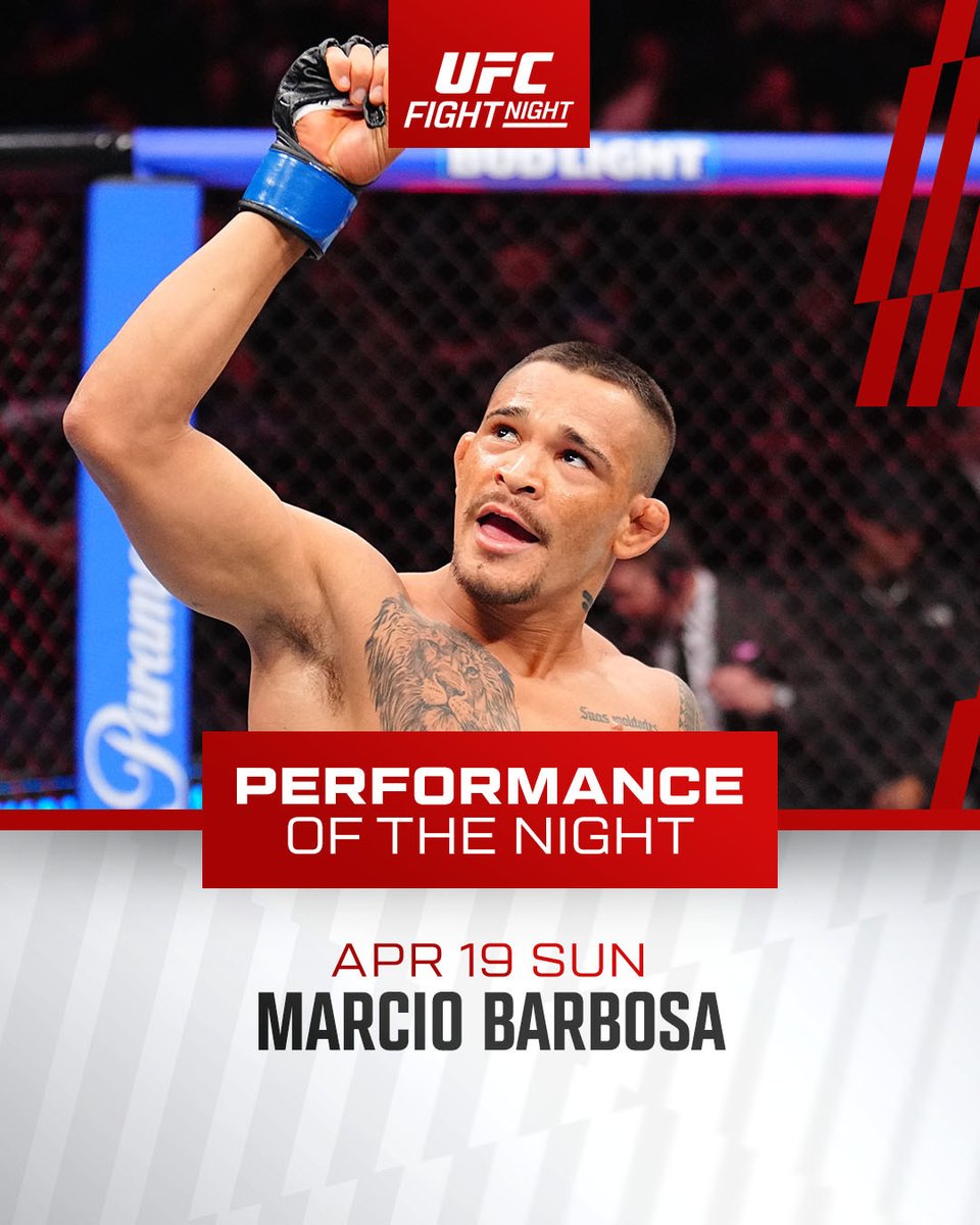 ufc_jp's tweet image. 💰️ファイトボーナス💰️

パフォーマンス・オブ・ザ・ナイト👊
💵マルシオ・バルボーザ
💵マイク・マロット

#POTN
#UFCWinnipeg