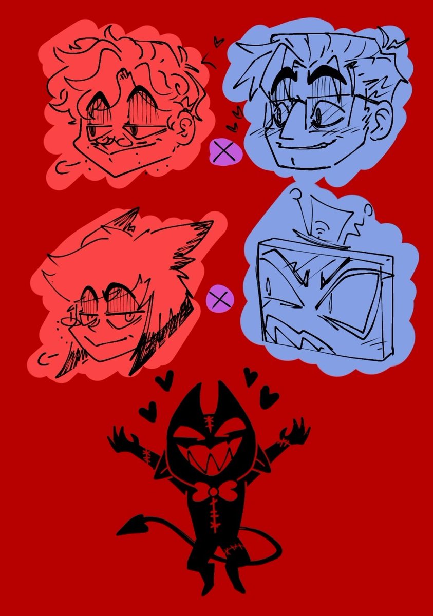 My Straw.Page isn't working for some reason... But I'm still lacking ideas and imagination for drawing, so you can leave your questions, ideas, etc- in the comments! Of 📻📺 or of me or my OCs [🐍/🌪],  SFW and NSFW are allowed! Don't be shy, let's be friends! :]