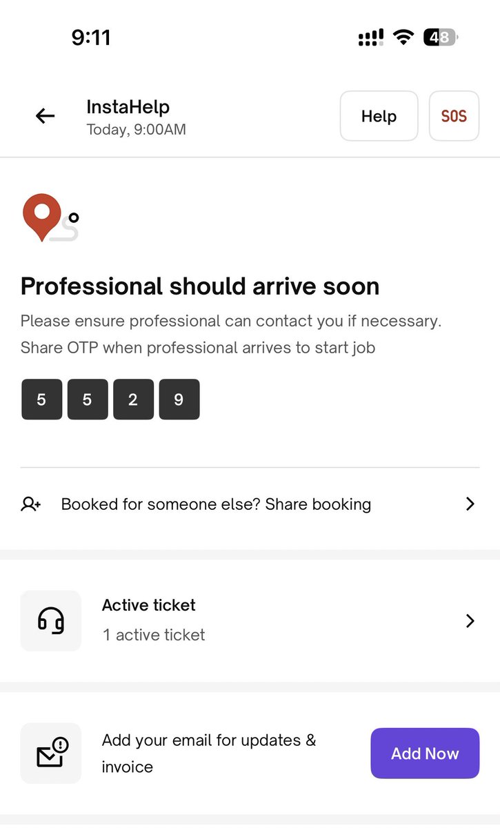 saibalengineer's tweet photo. Professional is delayed
@urbancompany_UC dont you believe that the customer’s time is valuable too? Already 15 minutes lost while I type. https://t.co/bZyzij9hL4