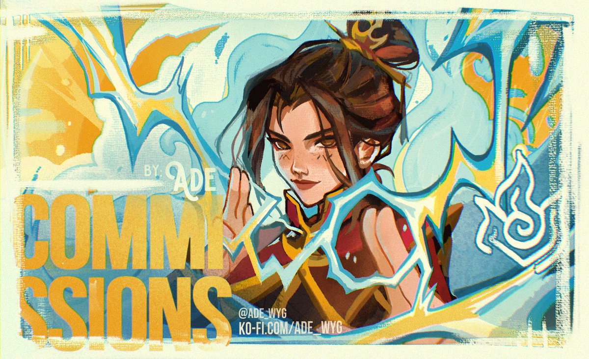 ✨🌊 𝔸𝕕𝕖 | COMMS OPEN 🌊✨ tweet media