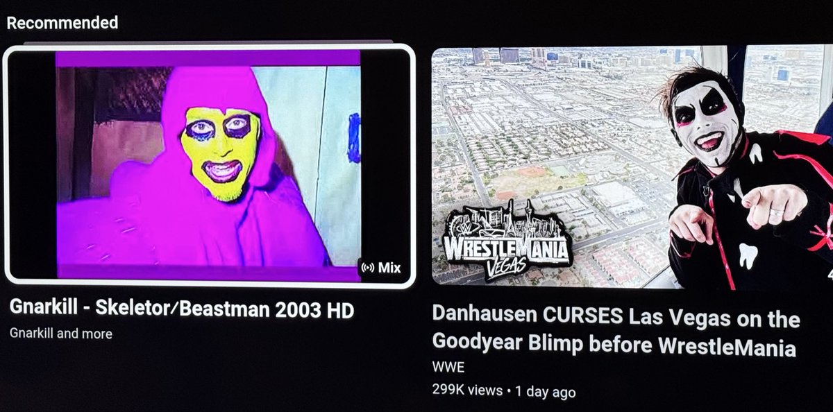 JoeyMarsilio's tweet photo. Time is a flat circle #wrestlemania #gnarkill https://t.co/OGCwz8icWA