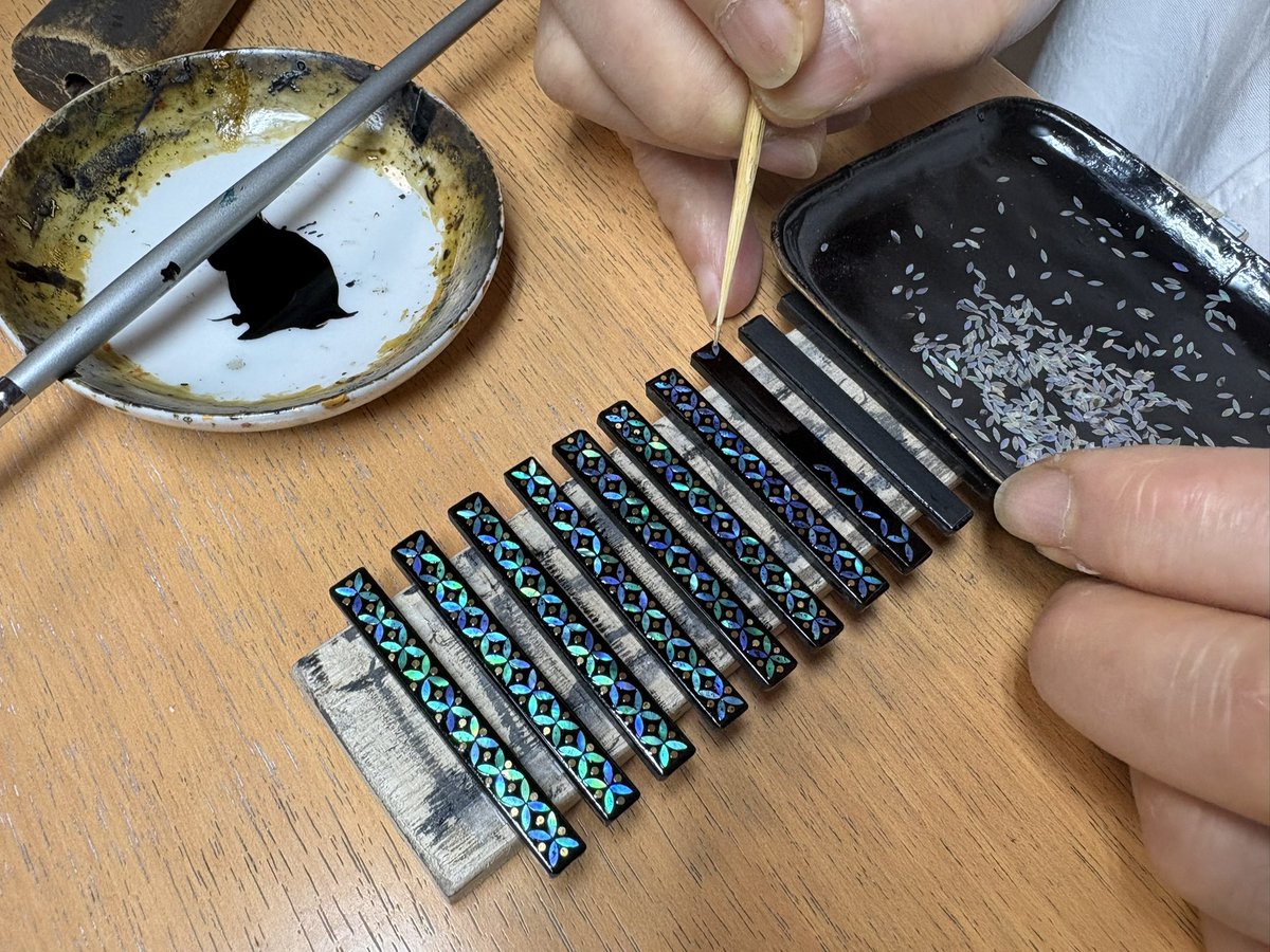 野村拓也 螺鈿職人 tweet media