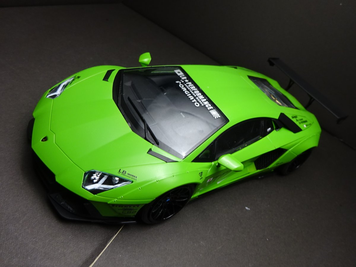 9fUM8tZL9WczczB's tweet image. #plasticmodel #scalemodel #プラモデル #プラモ #カーモデル #アオシマ #AOSHIMA #124scale #LBWK #Lamborghini #Aventador #アヴェンタドール #LP700_4 #lbwk #libertywalk