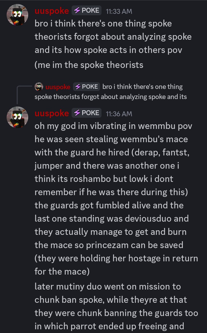 Vibez! || uuspoke rewatch era tweet media