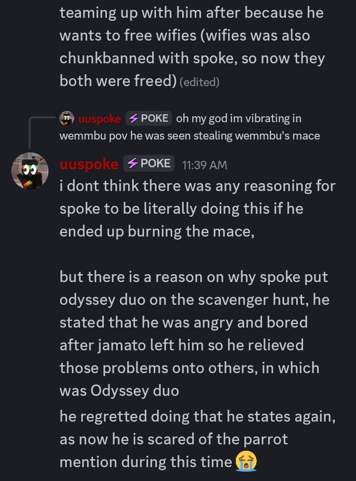 Vibez! || uuspoke rewatch era tweet media