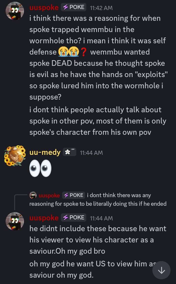 Vibez! || uuspoke rewatch era tweet media