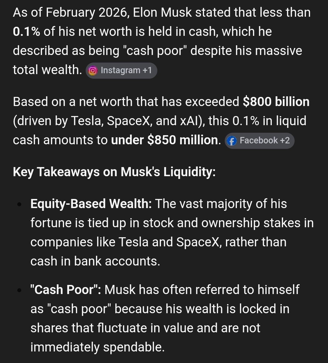 Johan_PE_Wester's tweet photo. @drydenwtbrown I'd say the most inneffective capitalist in history at 0.1% liquid ability requiring a trillion to cash a billion. The rest as always are loans for founders unwilling to either crash their own value selling big share chunks and/or unwilling to lose control. But you do you https://t.co/BWjsr7gF1P