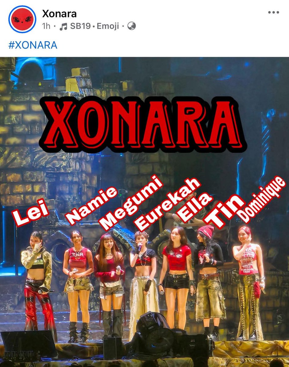 janbars10's tweet photo. Congrats and welcome Xonara … the 1st Ppop girl group from @1zentertainment and @SB19Official Grabe lahat may facecard at halimaw mag perform… Debut pa lang parang taon na kung mag perform… goodluck girls and susuportahan namin kayo ng buong Atin sa ppop journey nyo..Go girls https://t.co/ACMnU82P2W