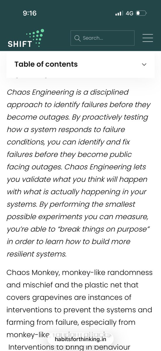vishakhasingh's tweet photo. Thank you for sharing your thoughts. Even if AI is chaos, for some, then how do we look at the chaos? Chaos is important too- sharing a note on entropy- which is the measure of disorder. Also, just a fun fact- Netflix has designed Chaos Engineering- a proactive way to intentionally introduce failures. 

On entropy- https://t.co/zaajFl877X