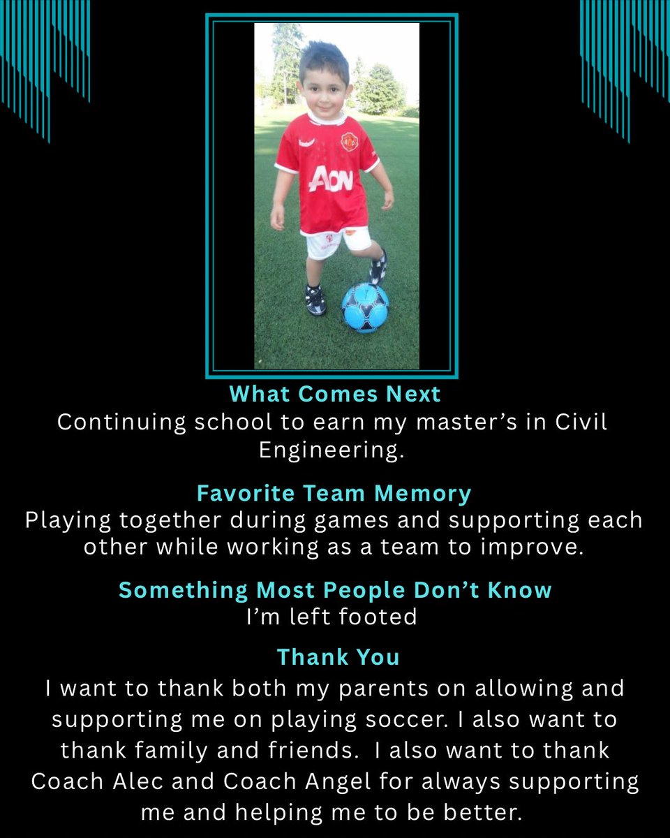 ✨ Senior Spotlight: ALEXANDER ✨ 
A hardworking competitor and 1-year varsity letterman who always pushes himself to get better. Your dedication and effort have meant a lot to the team. Thanks for everything you’ve given, and best of luck with what’s ahead! 🎓
