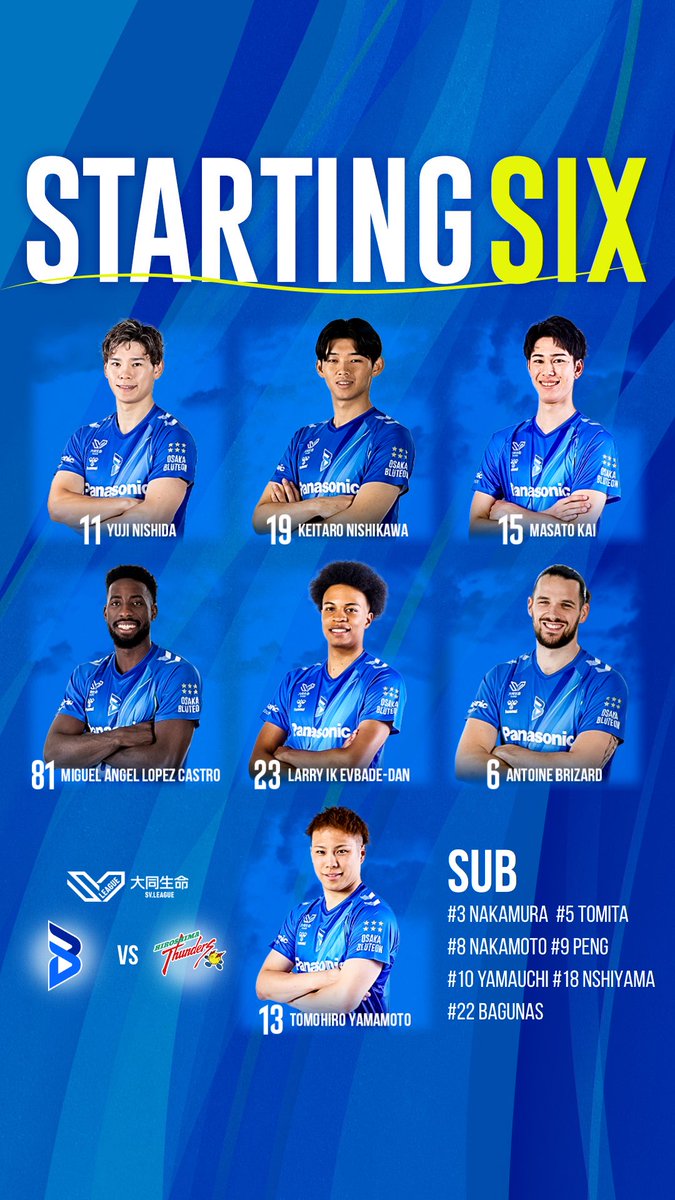 大阪ブルテオン【OSAKA BLUTEON】 tweet media