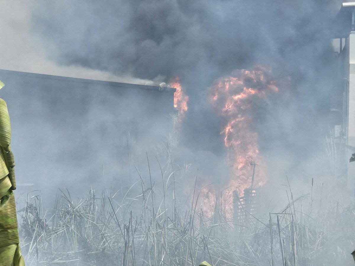 js100radio's tweet image. เวลา 10.46 น. เหตุเพลิงไหม้หญ้าลุกลามเข้าภายในอู่ซ่อมรถยนต์ ซอยรามอินทรา 77 แยก 4 เขตคันนายาว ขณะนี้เพลิงสงบ รายละเอียดเพิ่มเติมอยู่ระหว่างการตรวจสอบ
#ศูนย์วิทยุพระราม199

(Cr.นะจ๊ะ คันนายาว004 , 🚑ภูวนาถ🚑  ,ลี่ตำแหน่งรองประธาน)