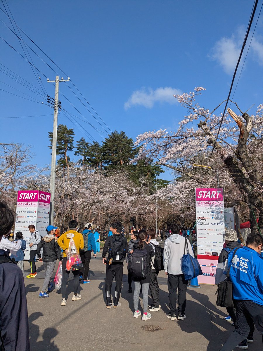 blue344630's tweet photo. あおもり桜マラソン2026
2時間45分23秒
昨年比+10分。
良かったのは18kmくらいまで。
向かい風が20kmくらいまでずっと続く感じで辛かった。あと気温もきつかった。
28kmで止めたくなり、完走がヤバいかとも思った。
今日は朝から2つほどミスというか忘れ物をするし、色々ダメな日だった。 https://t.co/TovKyEHJID