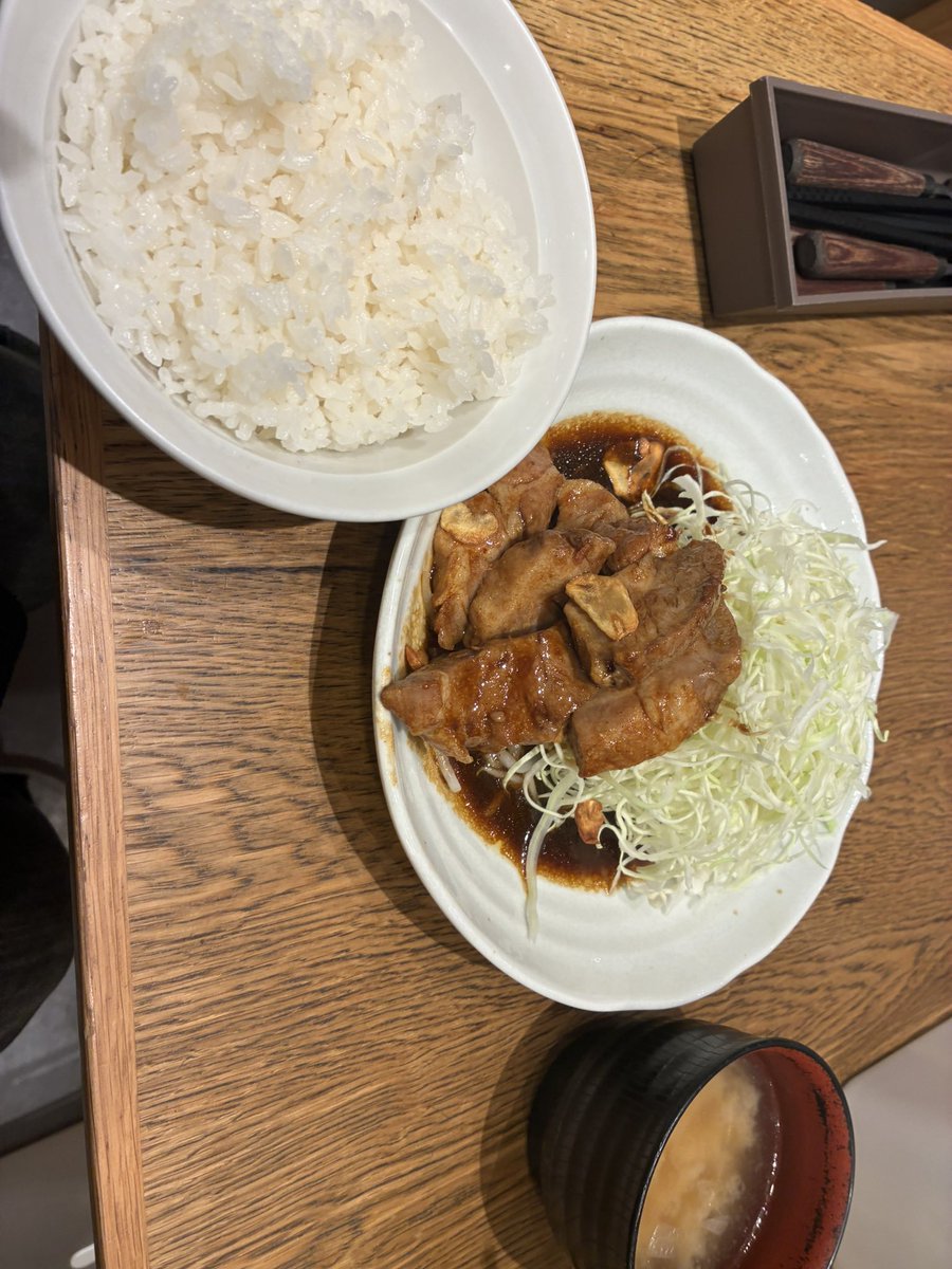 トンテキ美味しかったです、ご馳走さまでした😋