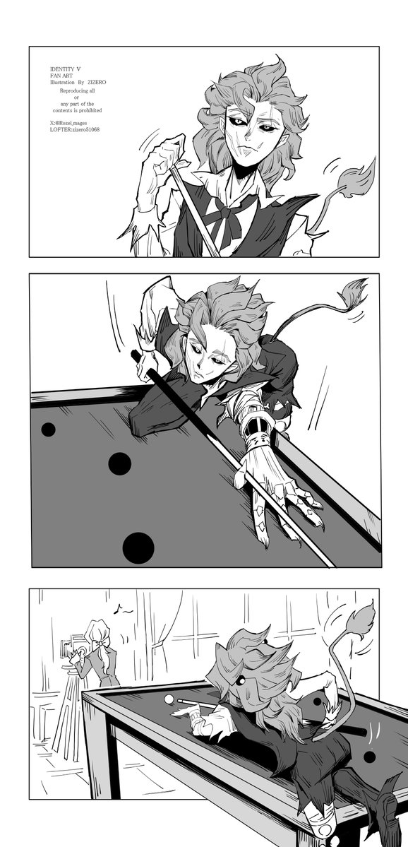 Rozel_mages's tweet image. LOFTERではもうじき作品数が合計500に到達しようとしてるの草生えるんだよね

#第五人格