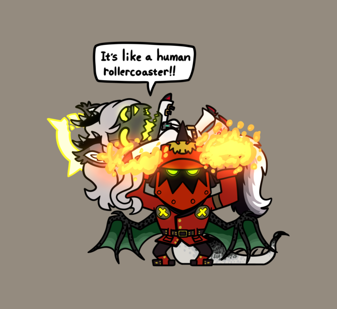 StarrtoonArt's tweet image. goober c0mmission for @Jumstince !
Alina as Jack-O and Adolar as Potemkin from Guilty Gear :)

#digitalart #digitalartist