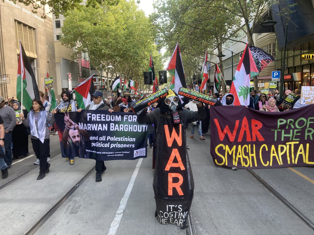 Free Palestine Melbourne tweet media