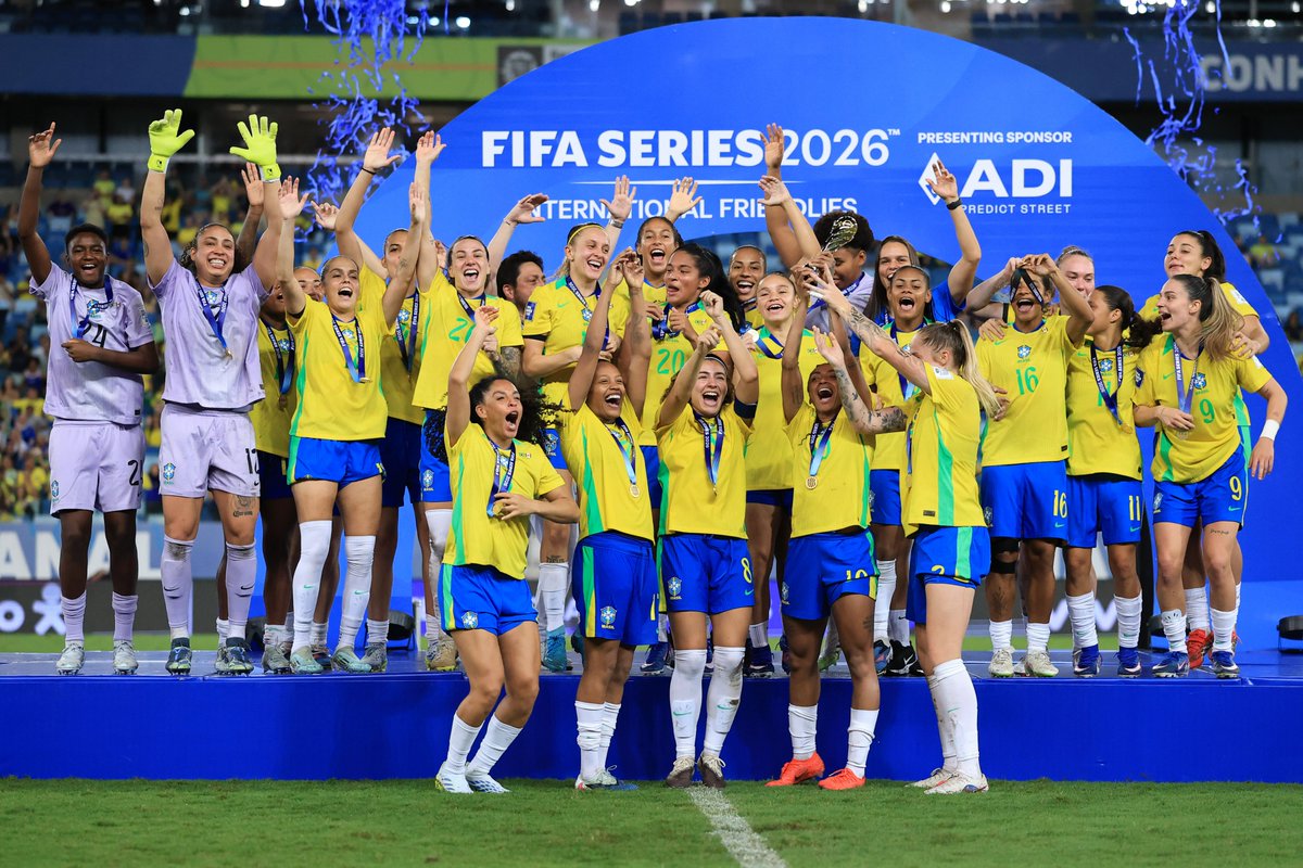A #FIFASeries 2026 é do Brasil. 🤩🇧🇷