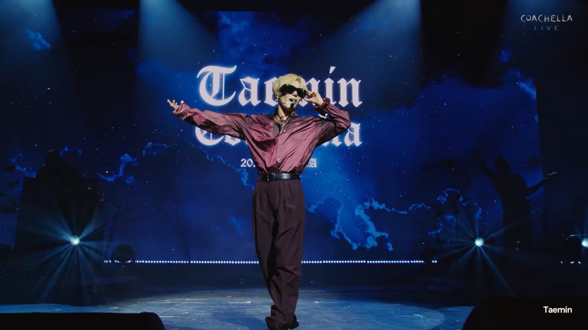 Once more, you showed everyone who told you “no” before, Taemin. You are an inspiration and a role model, may we all fight as hard to make our dreams come true as you. ✨💗

#TAEMCHELLA #TAEMIN_COACHELLA #Coachella2026