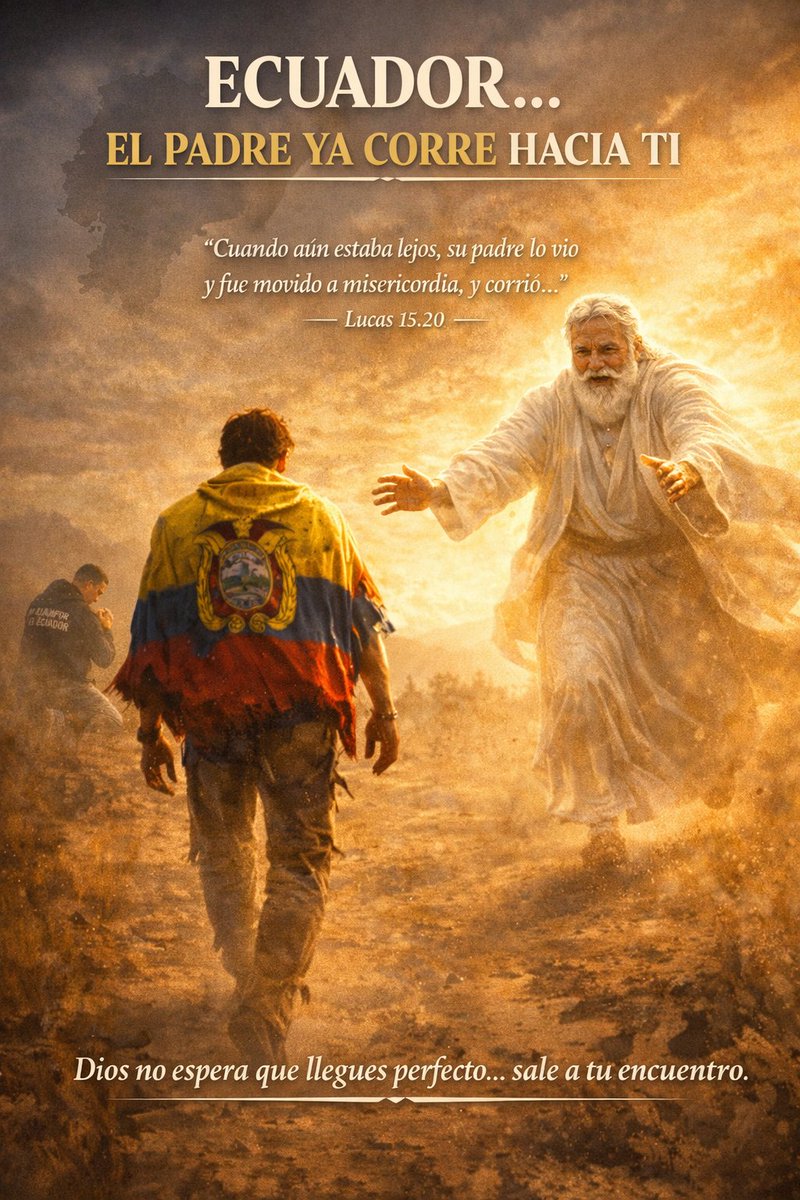 Es tiempo de volver a Dios.
#miclamorporelecuador