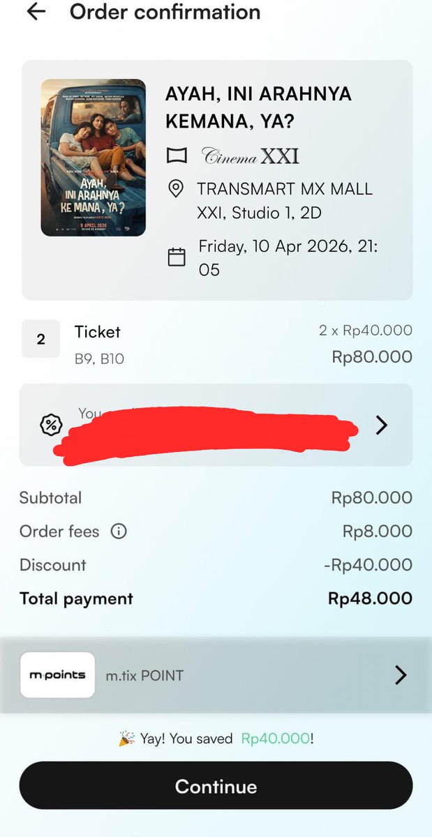 Delvssss - avail b1g1 tiket xxi cine cgv ke wa tweet media
