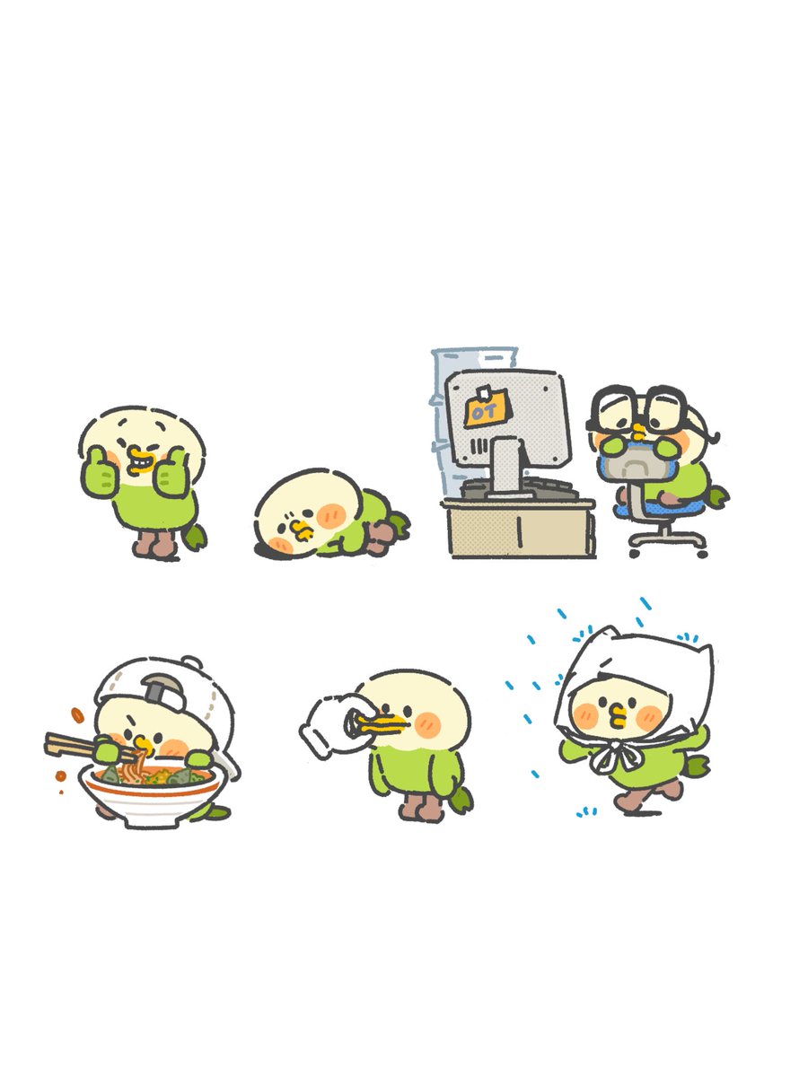 Little Parrot BEBE | 小鹦鹉BEBE tweet media