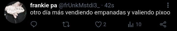 Chvr_275649's tweet photo. ¡AU! #frerard

Dónde Frank vende empanadas cerca de una universidad 

O

Dónde Gerard no tiene que comer y compra una empanada, enamorandose del chico https://t.co/0ExBzWTQ3Y