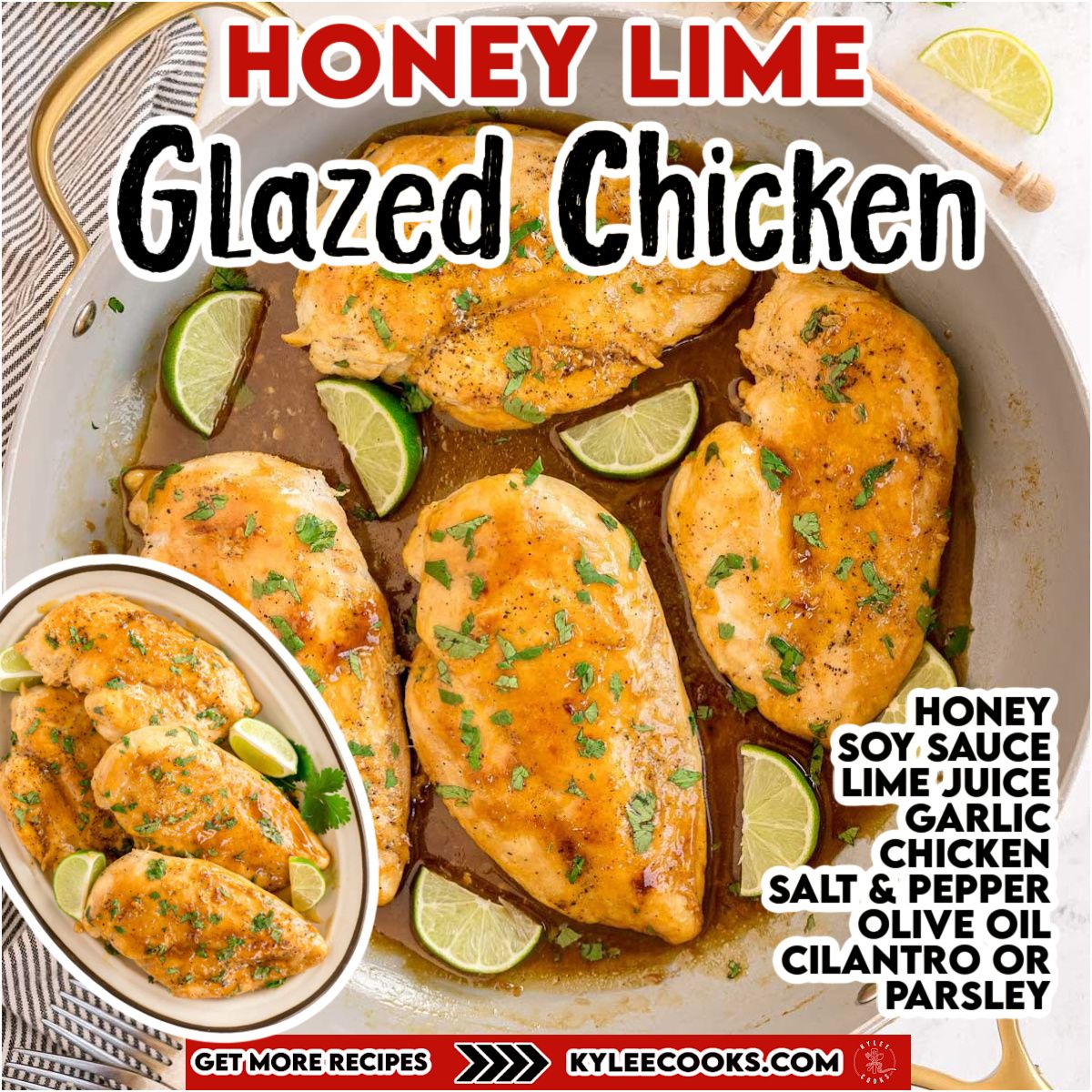 kyleecooks's tweet image. 🥵 Forgot to plan dinner? SAME. Honey lime chicken to the rescue. One pan, big flavor, and it reheats like a dream. kyleecooks.com/honey-lime-chi… #kyleecooks #chickenrecipes #quickdinner
