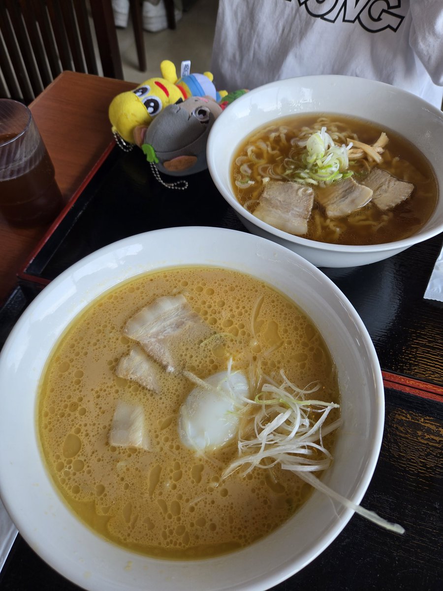 腹ぺこすぎるので取り急ぎ道の駅でラーメン