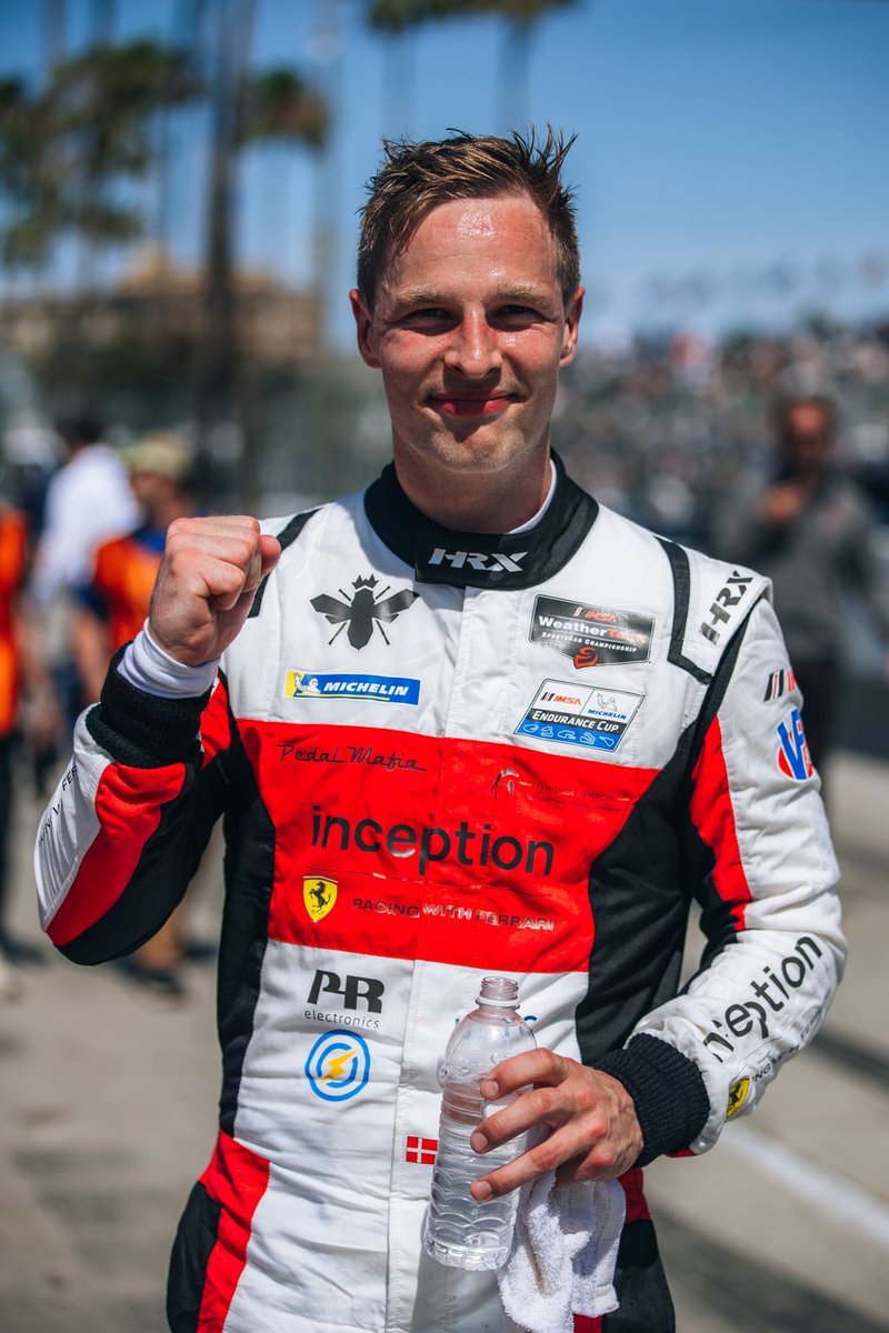 OptimumMSport's tweet photo. 𝗥𝗔𝗖𝗘 : 𝗣𝟰 [𝗚𝗧𝗗] | 𝗣𝟭 [𝗚𝗧𝗗 𝗕𝗥𝗢𝗡𝗭𝗘]

Inception Racing takes GTD Bronze victory at the Acura Grand Prix of Long Beach, coming in best of the rest in the wider GTD category - with a well-deserved fourth place finish.

#InceptionRacing #IMSA #FerrariRaces #AGPLB https://t.co/PUQmGwJhnf