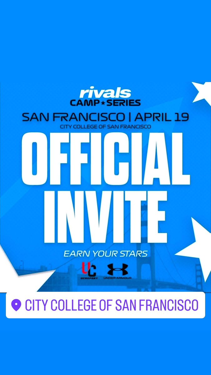 LawrenPier94950's tweet image. Thank you @RivalsHS @RivalsCampSeries for the opportunity to compete and showcase my skills in San Francisco. Grateful for the experience—more work ahead. #QB #ClassOf2028 #WestCoastFootball
