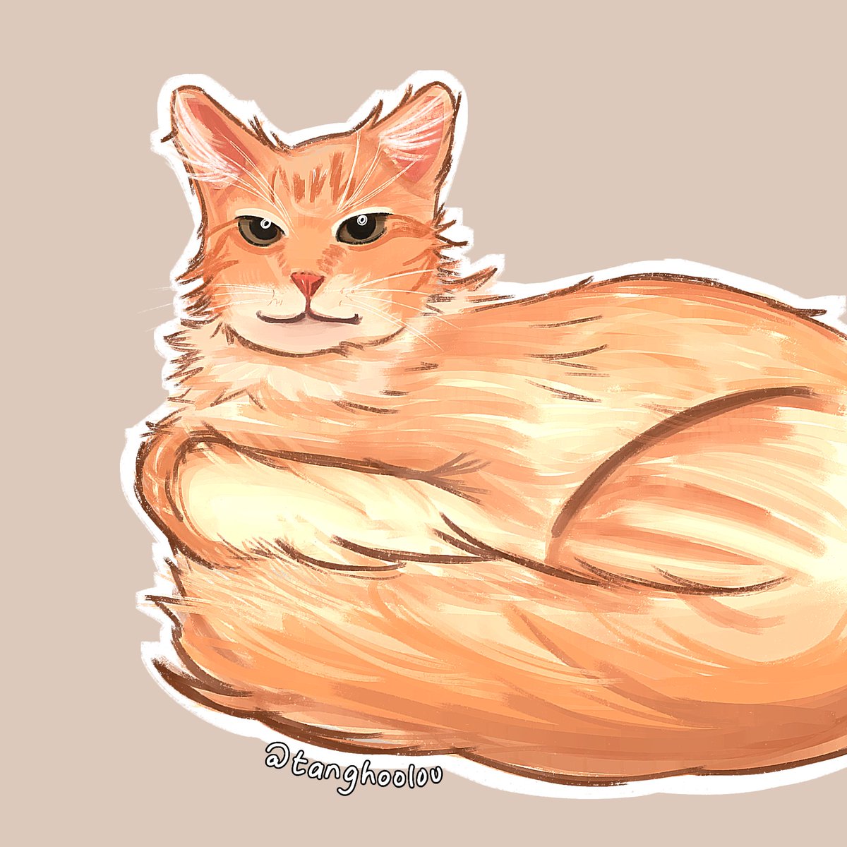 tanghoolou's tweet image. 😼
#doodle #art