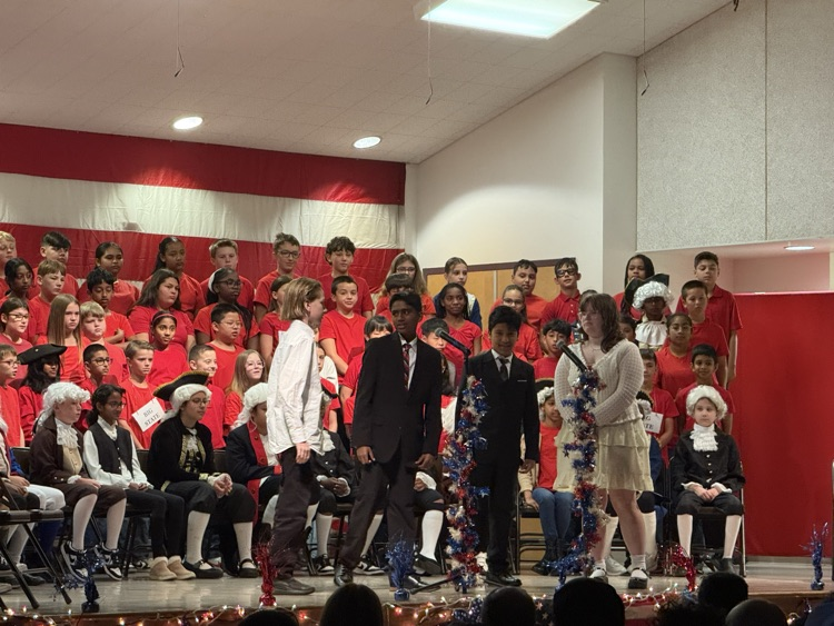 JulieCroy11's tweet photo. Our 5th grade students put on an amazing musical performance. Great job Leopards ๐ #lvpride #weareBUSD https://t.co/lfYlHVY8pv