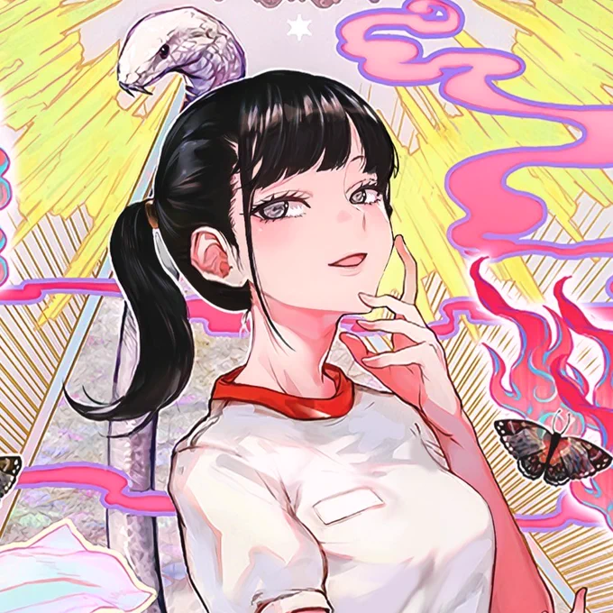 10年くらいの絵の変化面白くて。 肉感重視から、仕事のためのフラットな絵作りを経て絵が少し軽めに。自主制作で厚塗りの復活。またシンプルな絵を作りたい欲があり、10年前のラフから絵を起こす。 ハイブリッド。 今こんな感じです。
