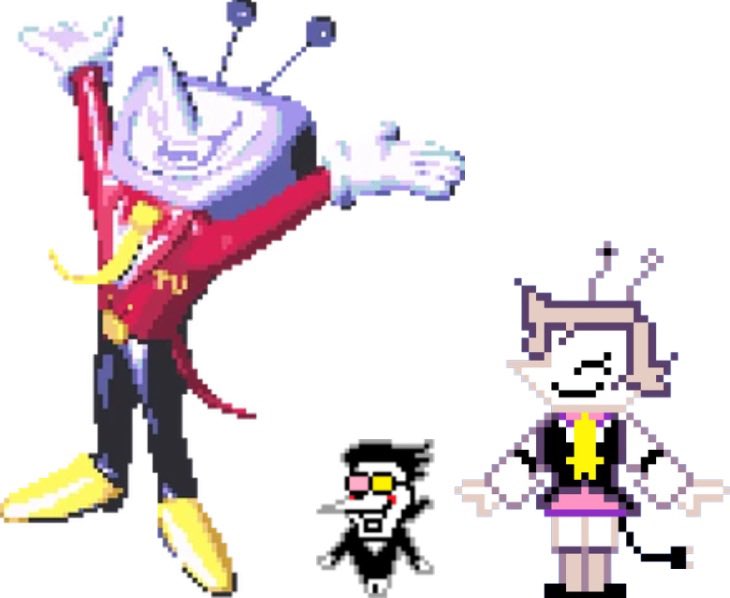 EmmaSolar5912's tweet image. My spamtenna fankid: Piper T Addina #deltarune #fankid