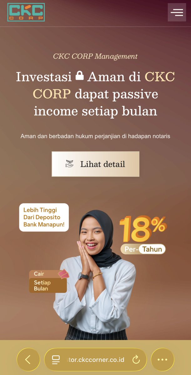 Saham_fess's tweet photo. Kasus Andi Hakim ini sepertinya ga cukup sampai pengembalian dana kepada Suster Natalia. 

Apabila dilihat di berita, dana Credit Union ditransfer ke PT Chiara Keanu Chareem yg diduga menawarkan produk investasi tak berizin.

Usut investasi bodong ini juga! @ojkindonesia https://t.co/FZufTzHNSa