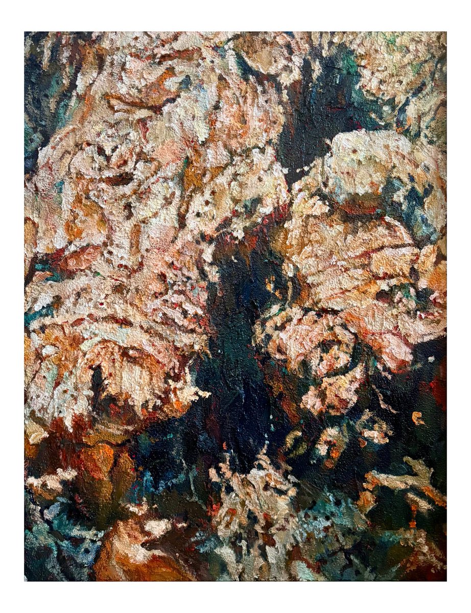 絢」 530mm×455mm(F10号) 2025年制作#油彩#oilpainting